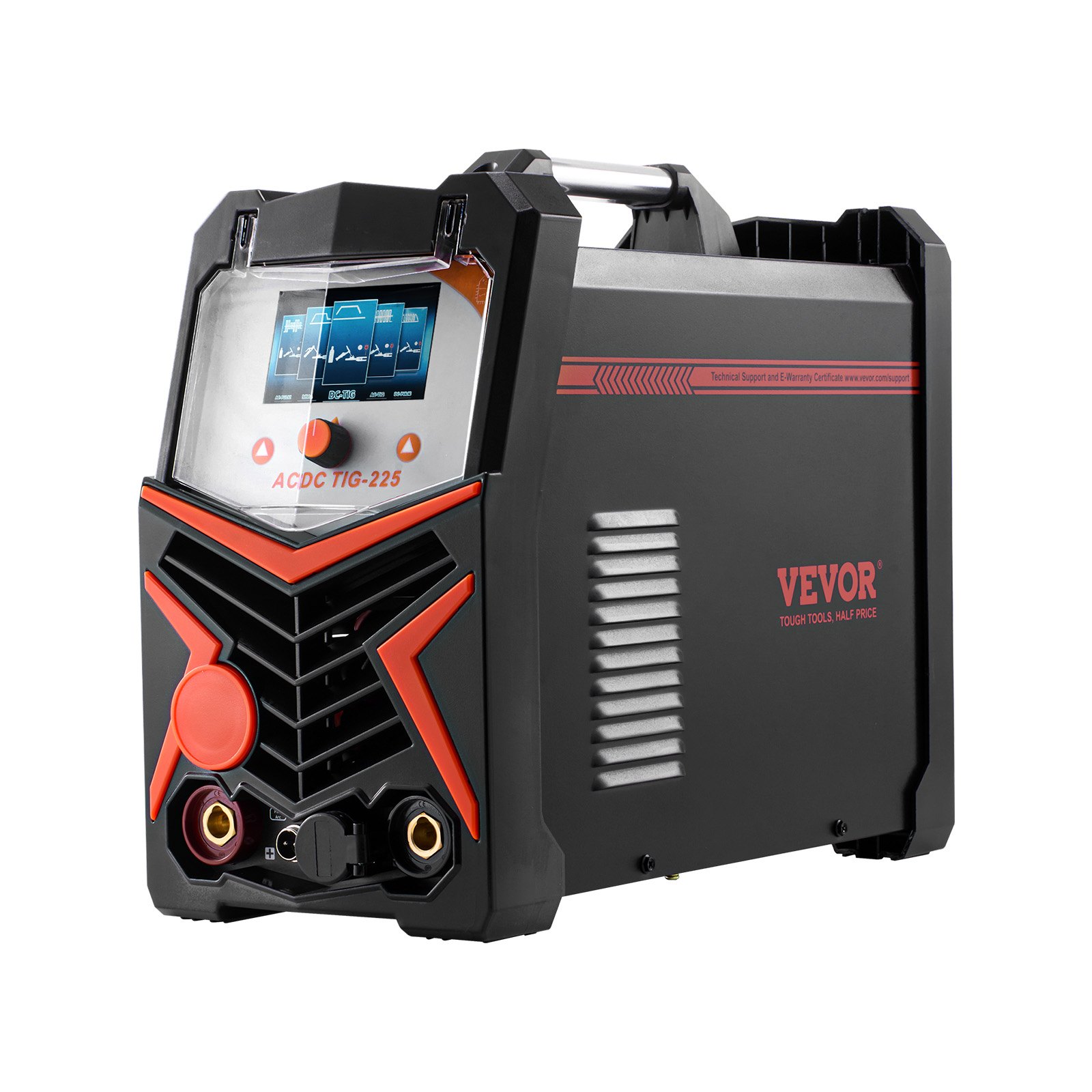 V952-TIGHJ225AWHY3YV00V3-202508011240-00 VEVOR TIG Welder 6-In-1 AC/DC Welding Machine Pulse Spot MMA Stick IGBT Inverter - Image 1