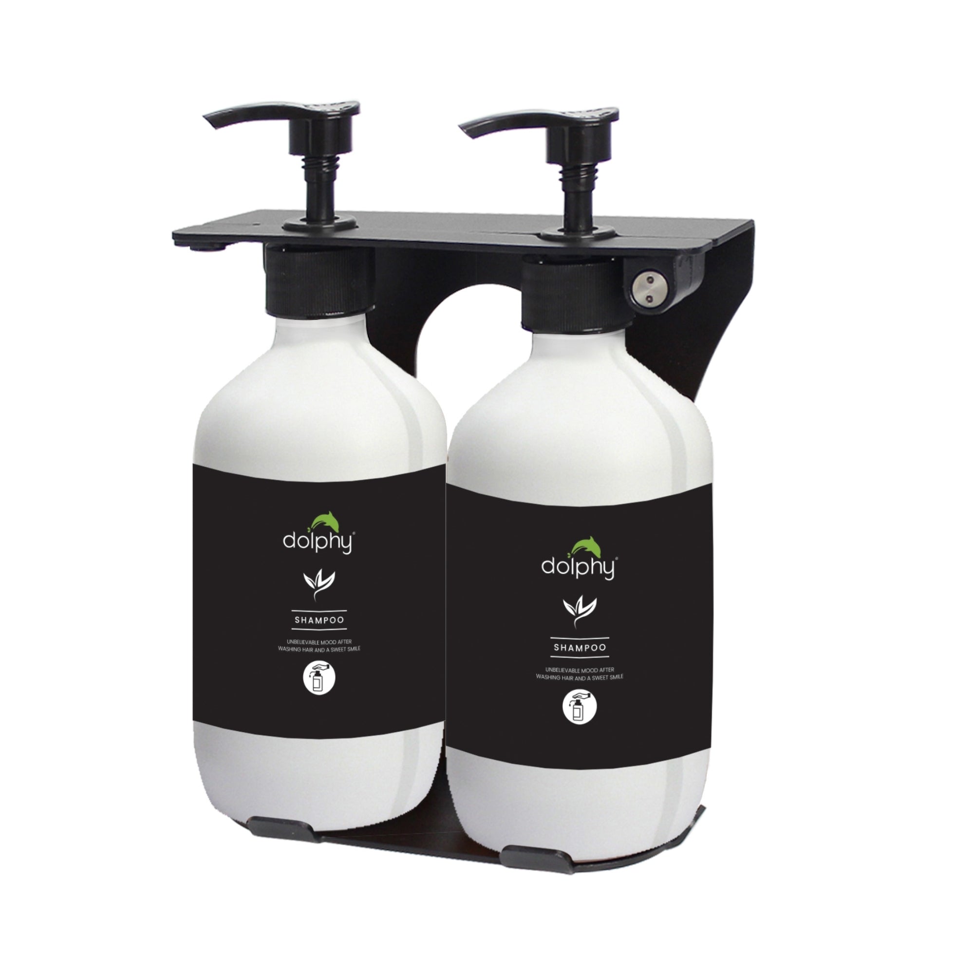 V959-DSDR0155-202507050140-00 Manual Liquid Soap Dispenser 500ml X 2 - White - Image 1
